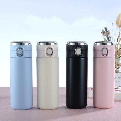 China Hot Selling PORTABLE 320ml 420ml Stainless Steel Vacuum Cup Pea Vacuum Flask Bottle Led Display for sale