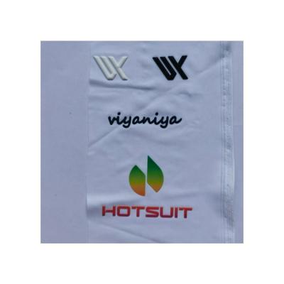 Китай Straight Cut Heat Transfer Labels Badge For Apparels Clothing продается