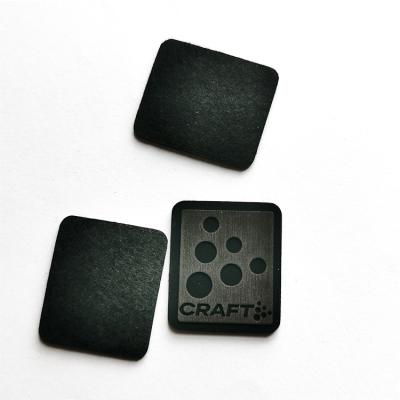 Κίνα Nickel Free 3D Print Badge Copy Felt Logo Rubber Patch Label Custom προς πώληση