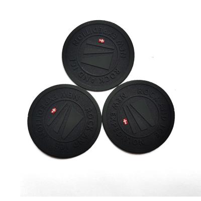 Κίνα Promotional Rubber Garment Labels Badge Silicone Apparel Hat Patches προς πώληση