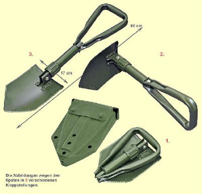 China Multi-function folding shovel carbon steel garden tool shovel military folding shovel shovel for sale