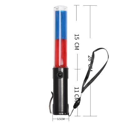 China PVC led strobe stick, LED traffic stick with led flashlight, traffic lights for sale