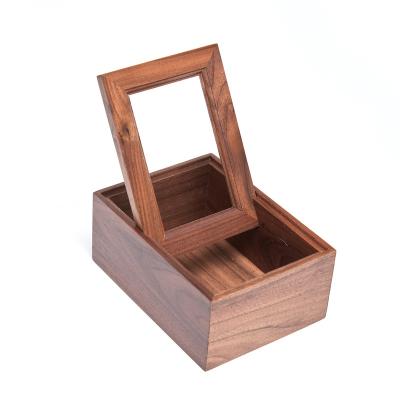 China Storage Box Handmade Wood Packaging Hardwood Wooden Gift Box for sale