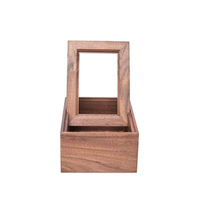 China Handmade Wholesale Custom Wooden Gift Box Storage Wooden Packaging Box Printing Design Printing Design Luxury for sale