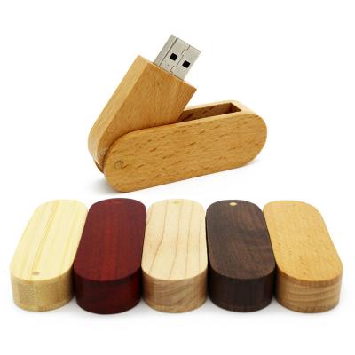 China Eco-friendly Bamboo Wooden USB Flash Drive Long Life Custom USB Flash Drive for sale