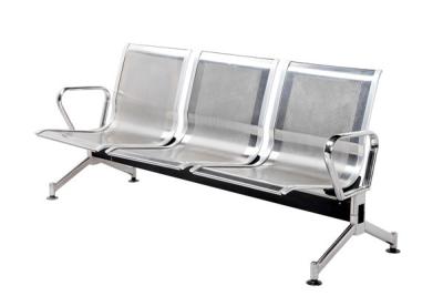 China 201 banco de espera de aço inoxidável 3 Seat para o aeroporto à venda