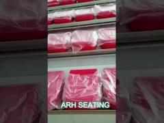 Manual Folded Chair Telescopic Bleacher Seating Retractable For Conference Hall