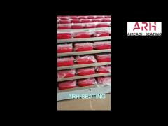 manual folded chair telescopic bleacher seating retractable for conference hall