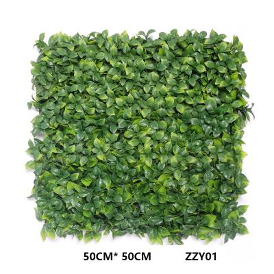 China Classic Recommend Artificial Plastic Grass Wall Panels Greenery Plant Wall Grass Backdrop For Home Restaurant Indoor Decor for sale