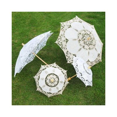 China Wedding Celebrations Lace Up Umbrella Parasol Umbrella Vintage Wedding Umbrella Bridal Wedding Supplies Wedding Decoration for sale