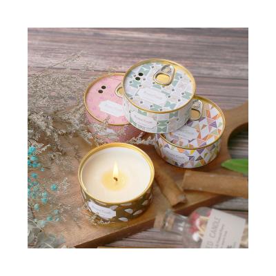 China Creative Birthdays Vintage Scented Candles Personalized Indoor Decorative Smokeless Scented Handmade Jar Candles for sale