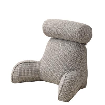 China Anti-Static 2022 NEW Reading Pillow With Inner Armrest And Round Pillow Removable Multifunctional Waist Pillow for sale