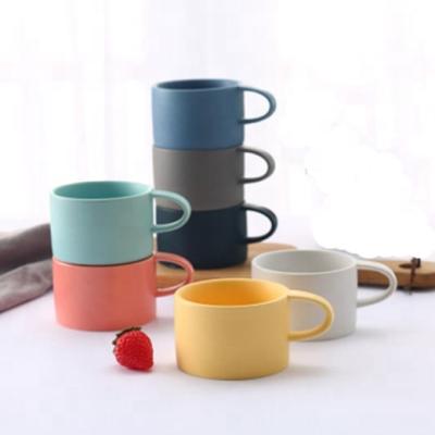 China New Product Sublimation Sustainable Couple 300Ml Coffee Mug for sale