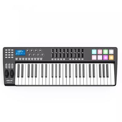 China Digital MIDI Keyboard 49 Keys Piano 49 Keys Keyboard Controller USB For Music Production Musical Instrument for sale