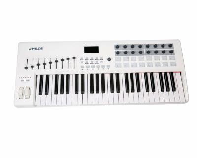 China 37 49 61 88 Key Digital Keyboard Controller Drum DJ USB MIDI Controller Keyboard MIDI Piano 25 for Music Production OEM China Musical Instrument for sale