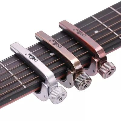 China Wholesale Alice Guitar Capo Alloy Metal Guitarra Capotraste Alice Guitar Capo for Stringed Instrument Parts and Accessories for sale