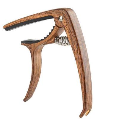 China wholesale GUITAR guitar capo wooden color for guitarras bonnet accessories part for sale