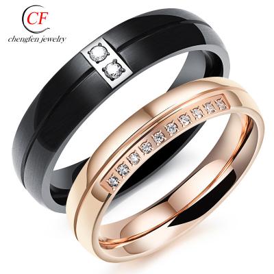 China Casual/Sporting Jewelry Factory Direct Sale Cheapest Double Rhinestone Ring Setting Diamond Ring Jewelry for sale