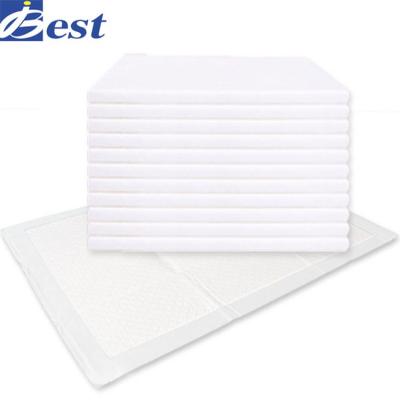 China Absorbency Super Baby And Adult Plain Weave Under Pad Hospital Medical Disposable Underpad for sale