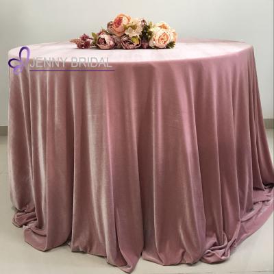 China TC039 romantic table clothes for weddings decorations tablecloth nordic velvet for sale