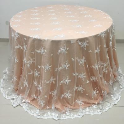 China TL002P lace tablecloth party washable tablecloth on the table for sale