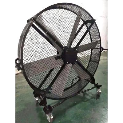 China Chinese Hotels Factory High Quality Mobile Six Leaf Fan For Outdoor Factory Workshop Bar for sale