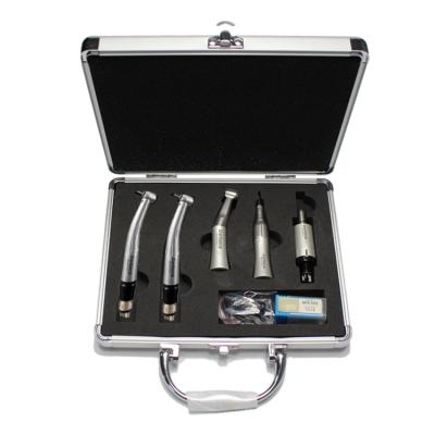 China Hot Sale Dental Handpiece Kit Set With Low Speed ​​Dental Associates Handpiece Set Push Button High Speed ​​Handpiece for sale