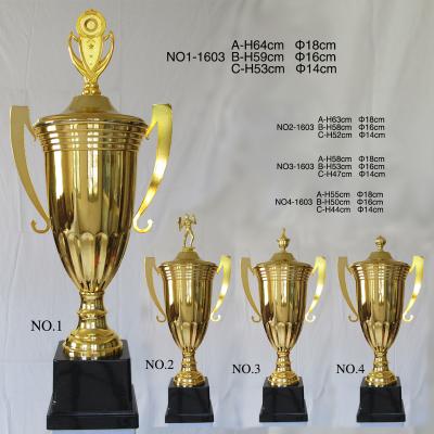 China Europe folk art sport trophy cup metal carved medal and trophies for sale