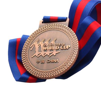 China Europe wholesale made in China your own design blank medal sports and trophies medal award for sale