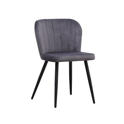 China Modern New Design Popular Velvet Dining Chair With Low Price for sale