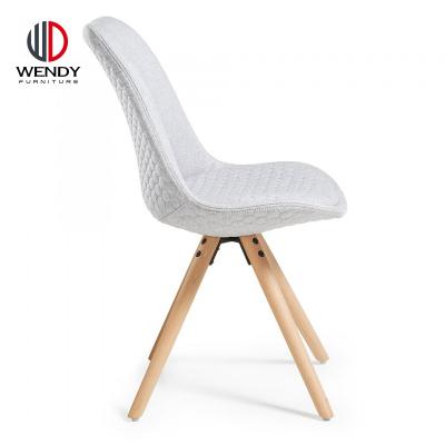 China Modern France Design Fabric Dining Chair With Good Price for sale