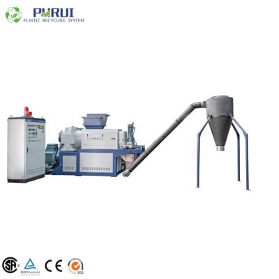 China PP Woven Bag Garbage PE Agriculture Film Washed Material Plastic Compression Dryer Machine for sale