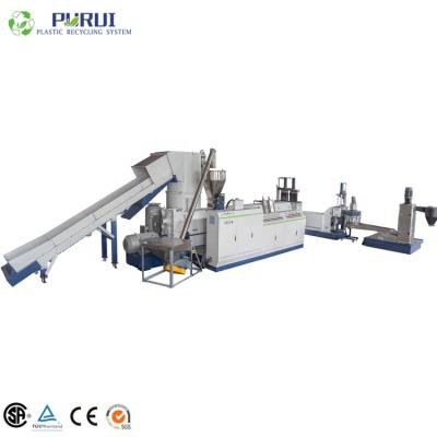 China Bucket Plastics Recycling And Pelletizing Machinery For PE PP Film Granulators for sale