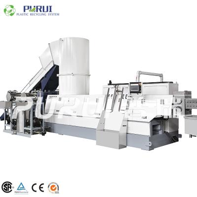 China Best Selling Bucket PURUI Elastic Film Tightening Granulator Machinery for sale