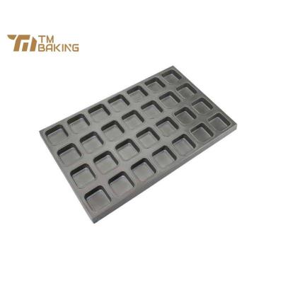 China Custom Commercial 6 Viable 12 24 Cup Non-Stick Madeleine Cake Mold Shell Madeleine Cake Molds for sale