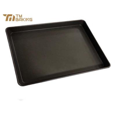 China Sustainable 400*600mm Commercial Food Grade Perforated Alusteel Baking Tray for sale