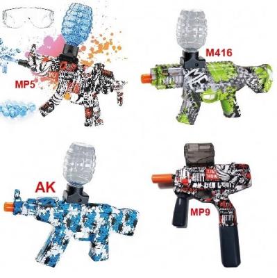 China Wholesale new m416 p90 akm47 accessory soft toy ball guns gel splatter gun splatrball guns gell water electronic electric bead blaster soft toy guns for sale