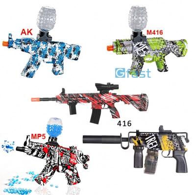 China New ak47 m416 mp5 silah gun water splatrball gel blaster splatter ball gun toy ak47 m416 mp5 electronic toy accessory wholesale balin pistolas for sale