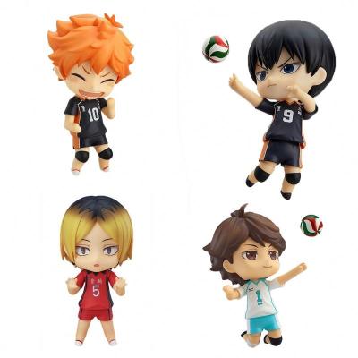 China Cartoon Toy New Trendy 10 cm anime kageyama tobio haikyuu 461# 489# 605# 563# Hinata Shoyo action figure toy for sale