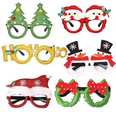 China Funny Decorated Snowman Antlers Decoration Glasses Best Of Amazon Christmas Decoration Prices Christmas Decoration Gifts For Kids Adult Party for sale