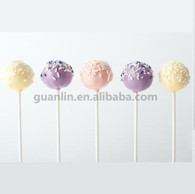 China High Quality Disposable Color Paper Cake Pop Sticks for sale