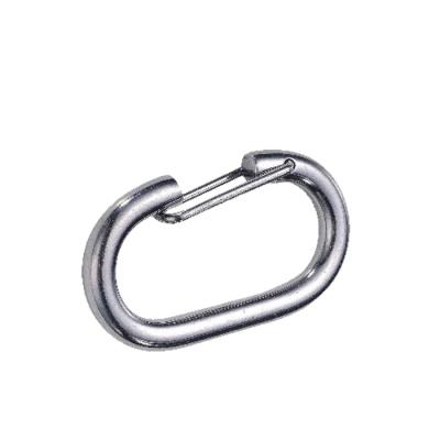 China Good Quality and Competitive Price Retail Industry JSM Designed Aluminum Alloy Wholesale Spring Hook Carabiner Metal Snap Hook for sale