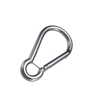 China Retail Industry Spring Hook Carabiner Self-Locking High Tensile Steel Outdoor for sale