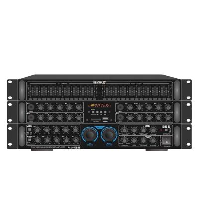 China Kentmax New 2020 Model For Professional Power Mixing Amplifiers Home 2 Channel 120 Watt Amplifier 430*350*190mm for sale