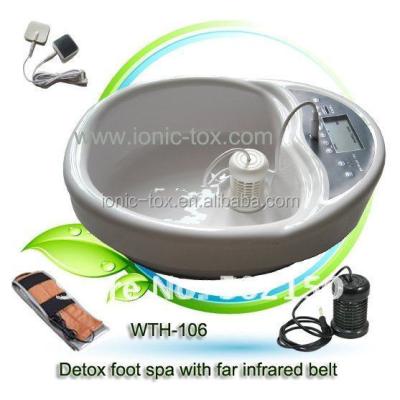 China Plastic multi-funcation ionic cleanse/foot detox/ionic foot massager machine for sale