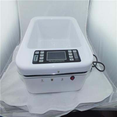 China Detox Dual Belt Vibrator Ion Foot Bath With Heating And Massage Therapy 54*44*24cm for sale