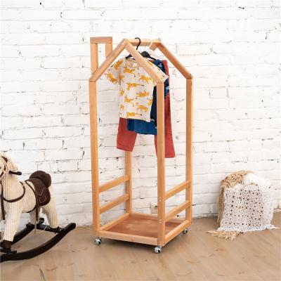 China Modern Wooden Montessori Furniture Kids Wardrobe Kids Room for sale