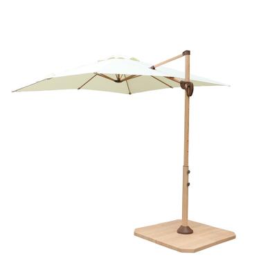 China Large Garden Patio Leisure Beach Parts OEM Modern Folding Outdoor Umbrella Coffee Umbrella Outdoor Parasol Base for sale