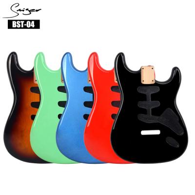 China DIY Broadcast Electric Guitar Body Unfinished Electric Guitar Body Kits for sale