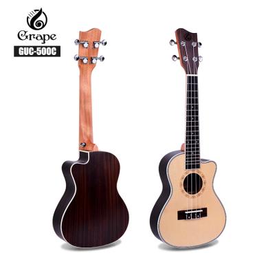 China Canton enya ukulele factory OEM 4 strings ukulele flawless coloful tenor for sale